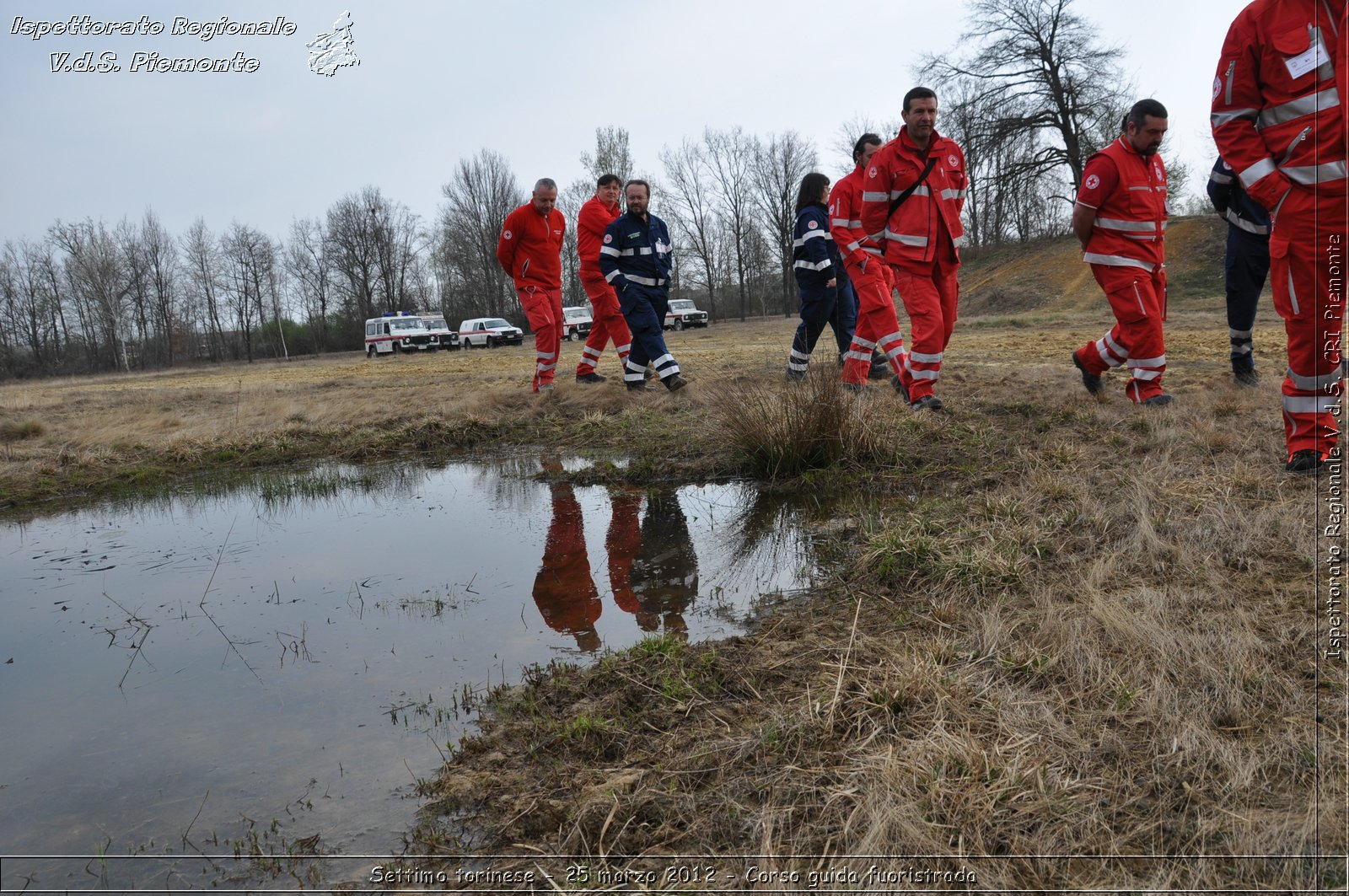 Settimo torinese - 25 marzo 2012 - Corso guida fuoristrada - Croce Rossa Italiana - Ispettorato Regionale Volontari del Soccorso Piemonte