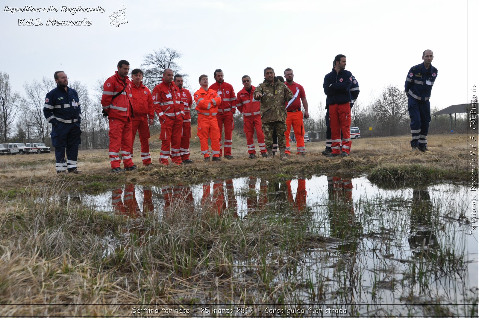 Settimo torinese - 25 marzo 2012 - Corso guida fuoristrada - Croce Rossa Italiana - Ispettorato Regionale Volontari del Soccorso Piemonte