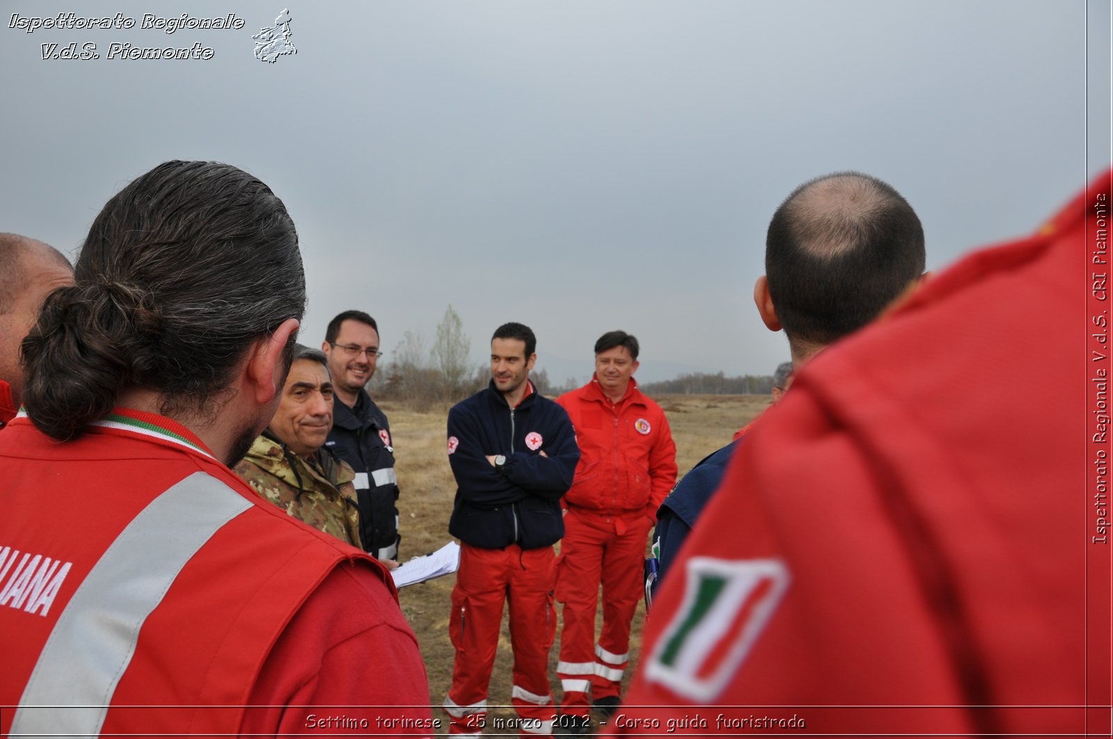 Settimo torinese - 25 marzo 2012 - Corso guida fuoristrada - Croce Rossa Italiana - Ispettorato Regionale Volontari del Soccorso Piemonte