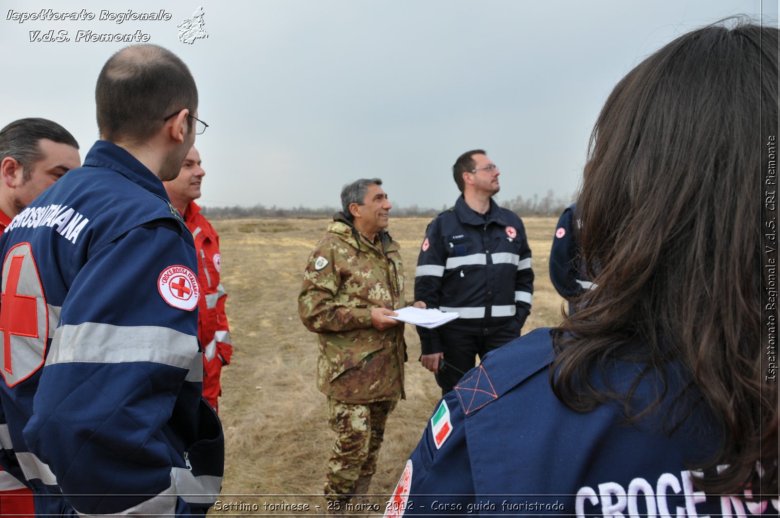 Settimo torinese - 25 marzo 2012 - Corso guida fuoristrada - Croce Rossa Italiana - Ispettorato Regionale Volontari del Soccorso Piemonte