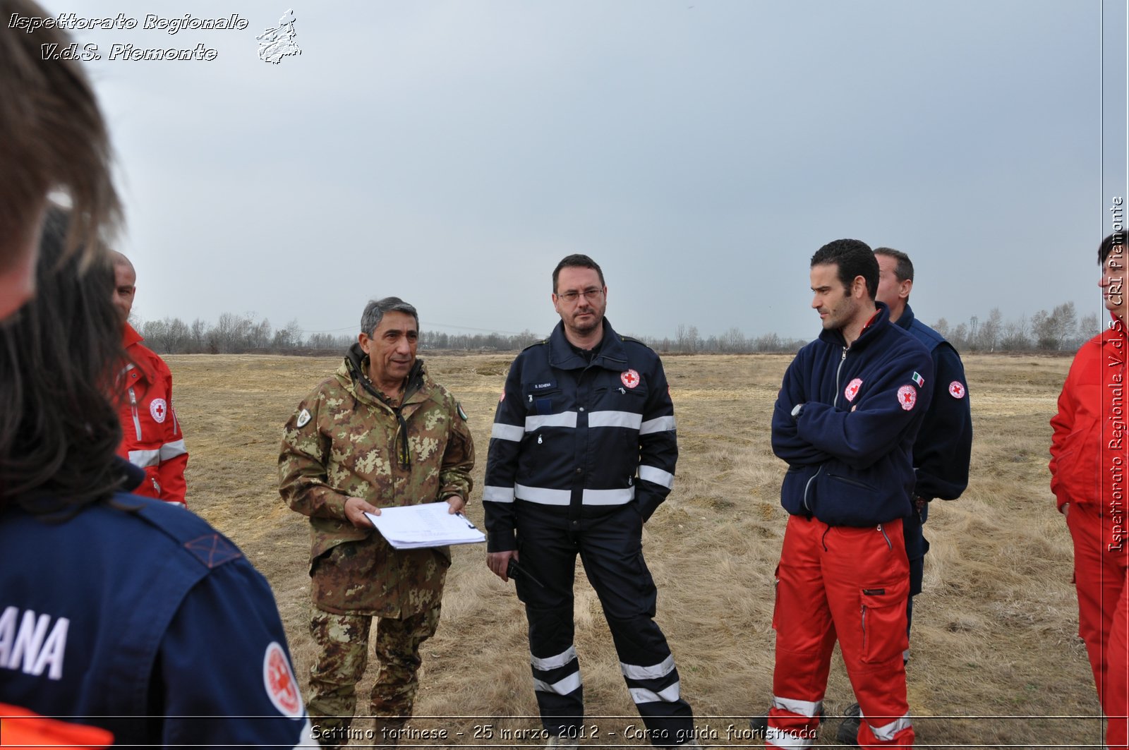 Settimo torinese - 25 marzo 2012 - Corso guida fuoristrada - Croce Rossa Italiana - Ispettorato Regionale Volontari del Soccorso Piemonte