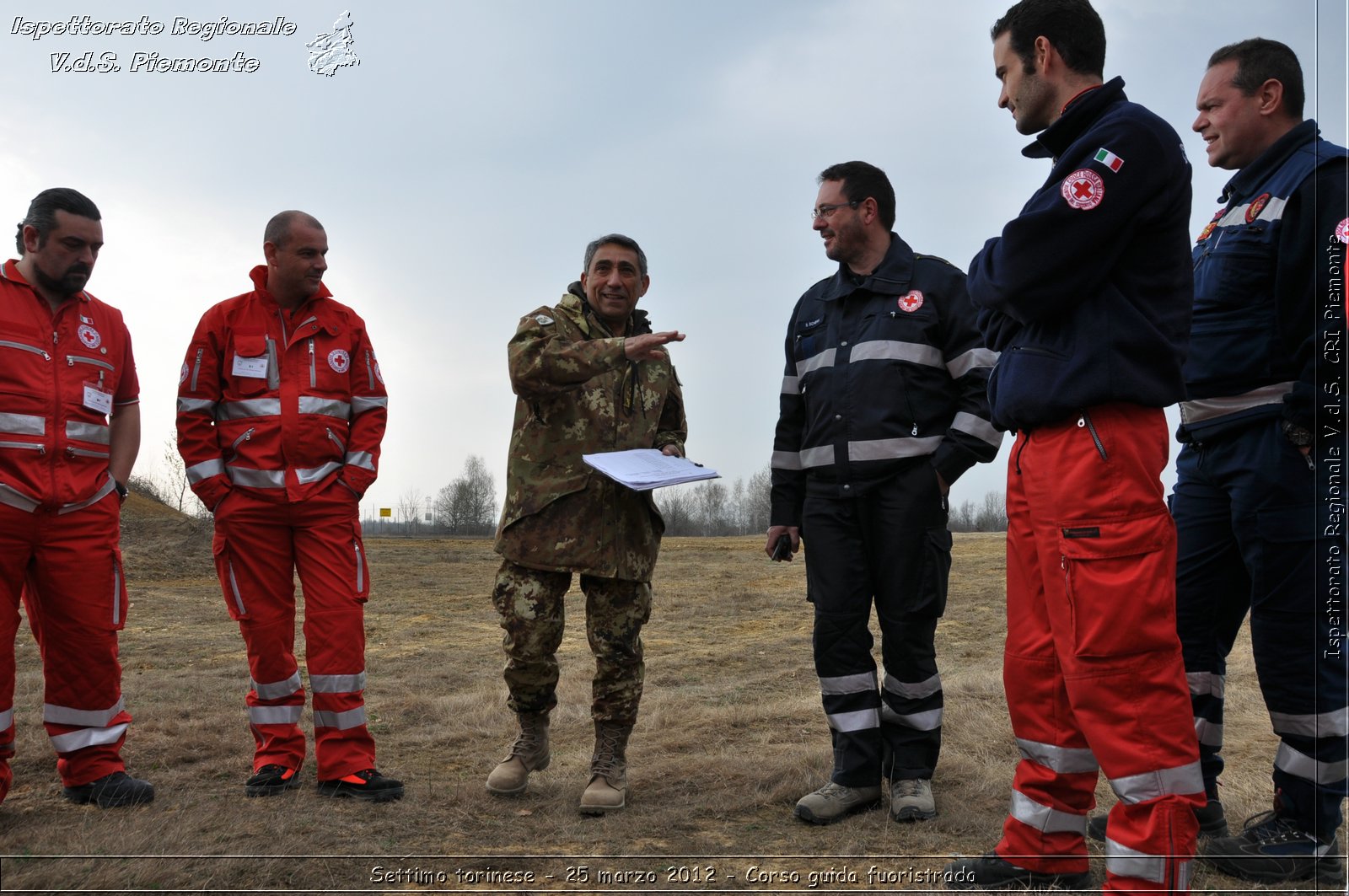 Settimo torinese - 25 marzo 2012 - Corso guida fuoristrada - Croce Rossa Italiana - Ispettorato Regionale Volontari del Soccorso Piemonte