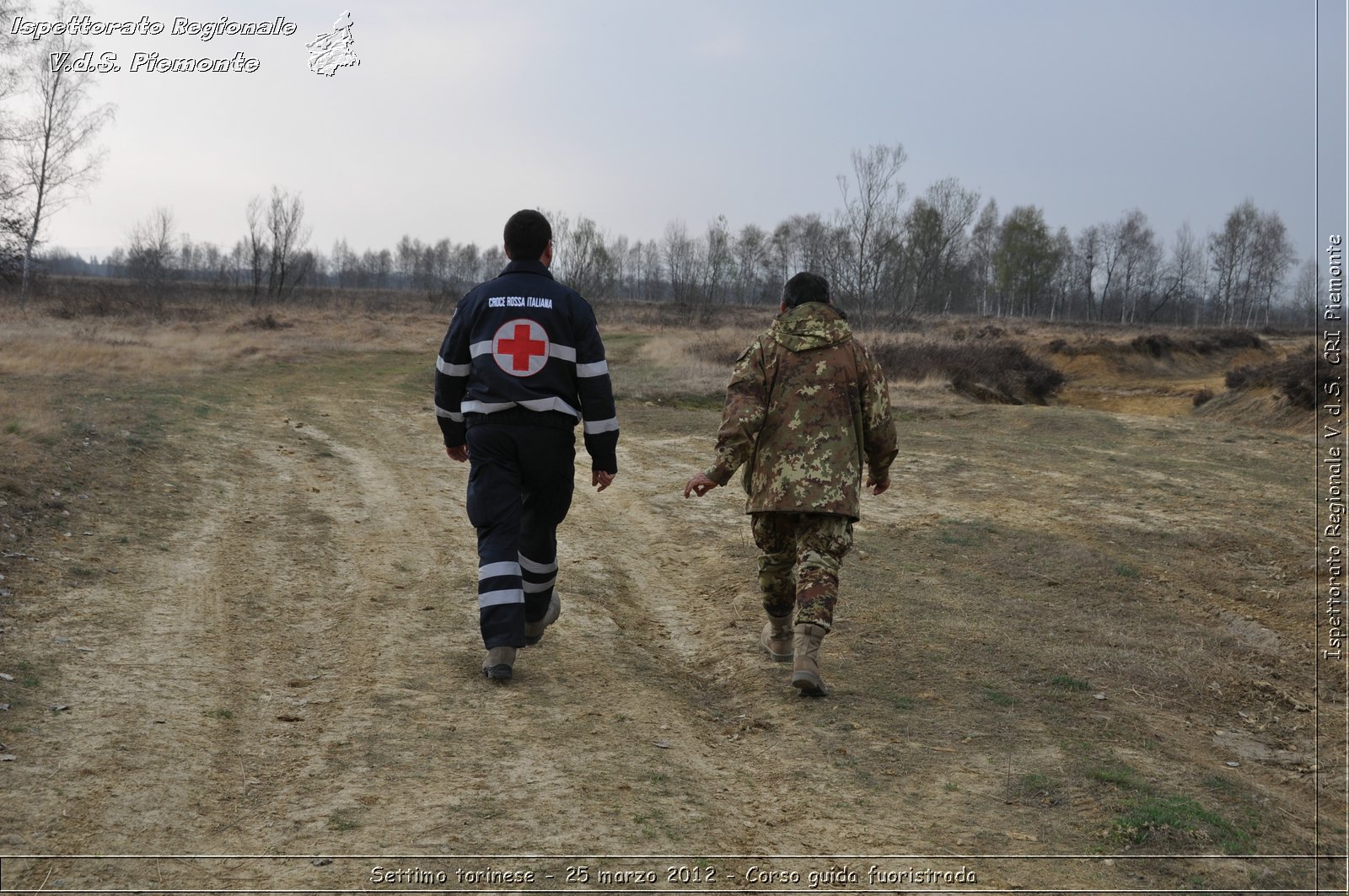 Settimo torinese - 25 marzo 2012 - Corso guida fuoristrada - Croce Rossa Italiana - Ispettorato Regionale Volontari del Soccorso Piemonte