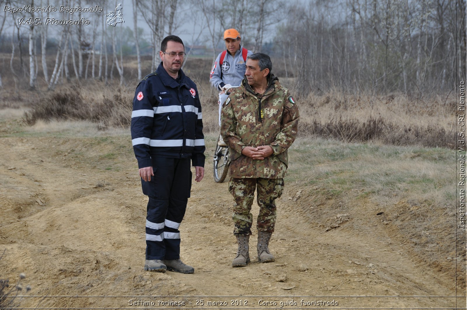 Settimo torinese - 25 marzo 2012 - Corso guida fuoristrada - Croce Rossa Italiana - Ispettorato Regionale Volontari del Soccorso Piemonte