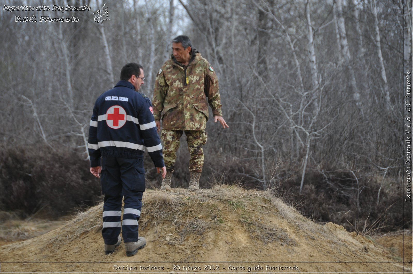 Settimo torinese - 25 marzo 2012 - Corso guida fuoristrada - Croce Rossa Italiana - Ispettorato Regionale Volontari del Soccorso Piemonte