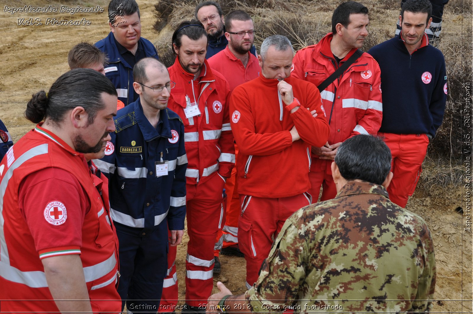 Settimo torinese - 25 marzo 2012 - Corso guida fuoristrada - Croce Rossa Italiana - Ispettorato Regionale Volontari del Soccorso Piemonte