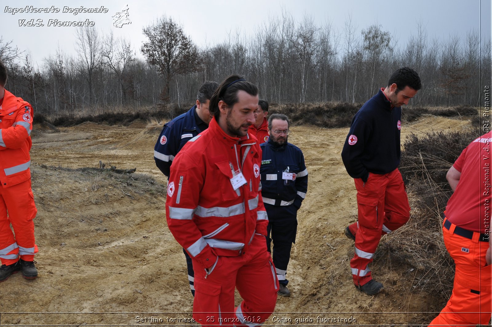 Settimo torinese - 25 marzo 2012 - Corso guida fuoristrada - Croce Rossa Italiana - Ispettorato Regionale Volontari del Soccorso Piemonte