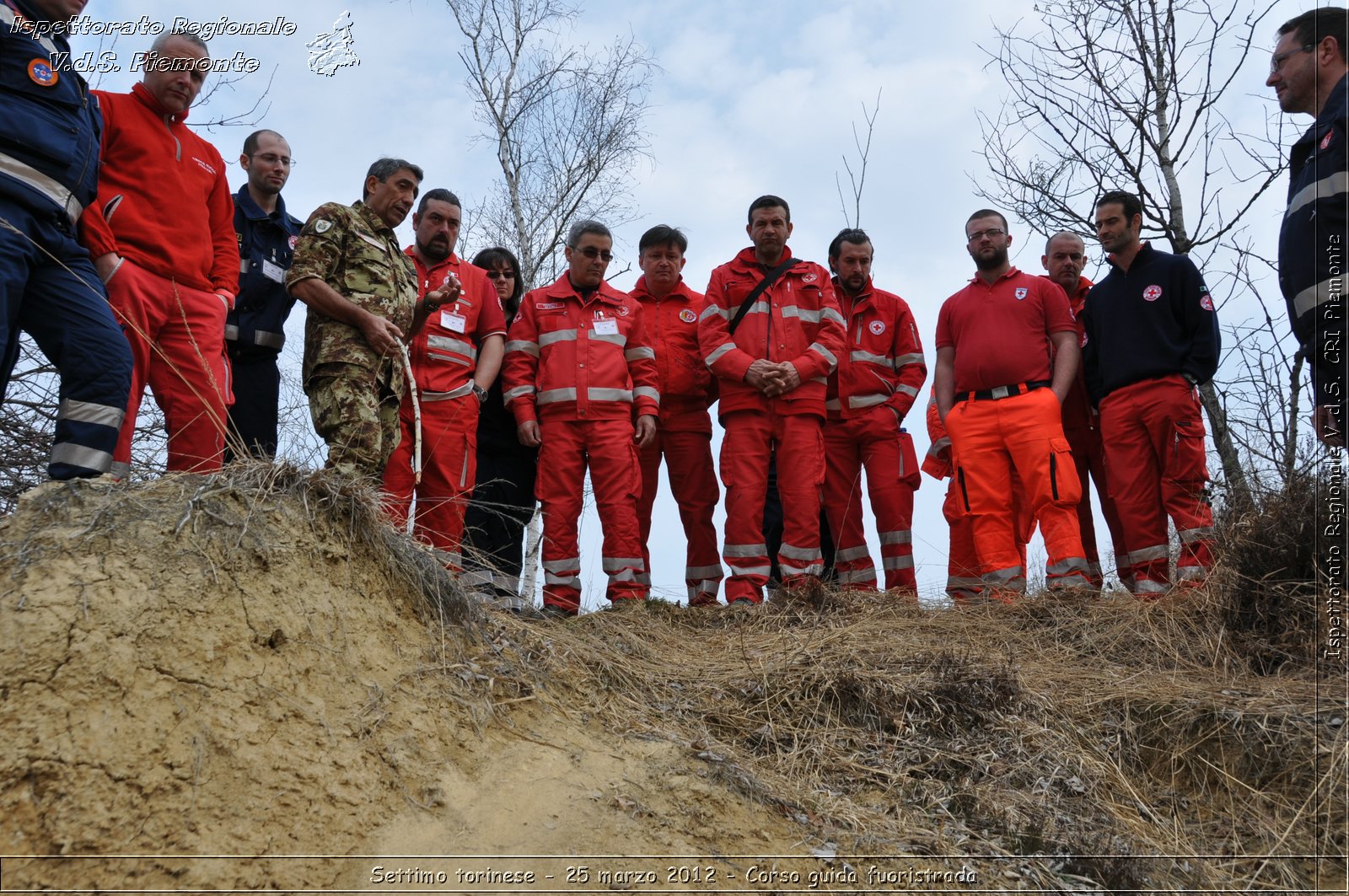 Settimo torinese - 25 marzo 2012 - Corso guida fuoristrada - Croce Rossa Italiana - Ispettorato Regionale Volontari del Soccorso Piemonte