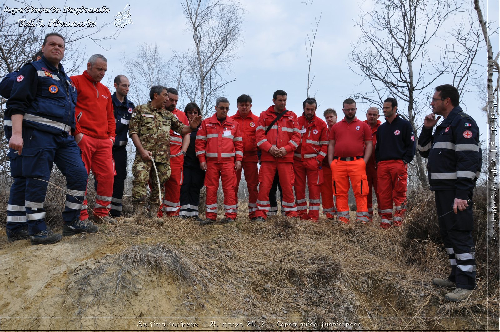 Settimo torinese - 25 marzo 2012 - Corso guida fuoristrada - Croce Rossa Italiana - Ispettorato Regionale Volontari del Soccorso Piemonte