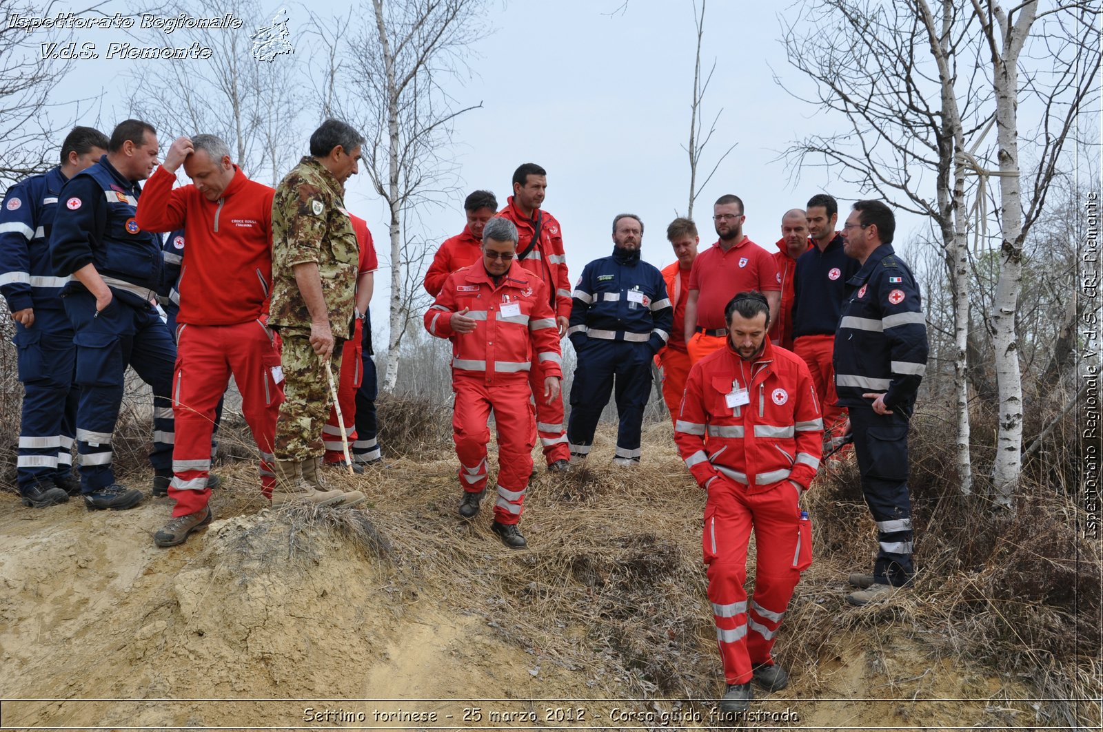 Settimo torinese - 25 marzo 2012 - Corso guida fuoristrada - Croce Rossa Italiana - Ispettorato Regionale Volontari del Soccorso Piemonte