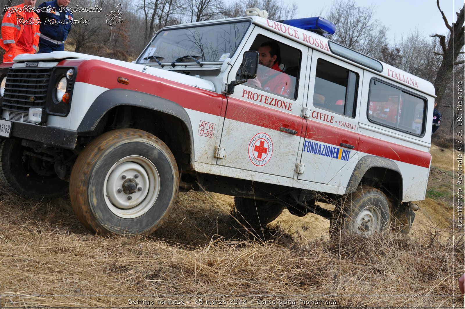 Settimo torinese - 25 marzo 2012 - Corso guida fuoristrada - Croce Rossa Italiana - Ispettorato Regionale Volontari del Soccorso Piemonte