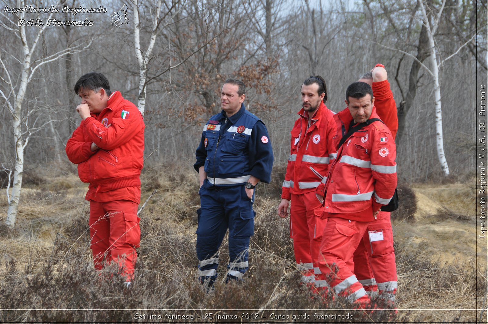 Settimo torinese - 25 marzo 2012 - Corso guida fuoristrada - Croce Rossa Italiana - Ispettorato Regionale Volontari del Soccorso Piemonte