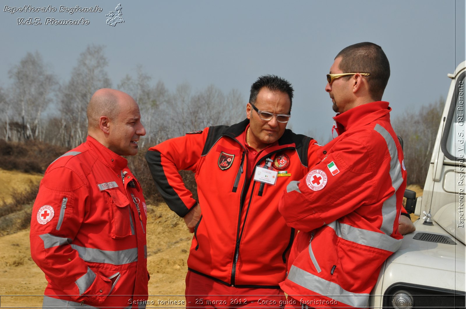 Settimo torinese - 25 marzo 2012 - Corso guida fuoristrada - Croce Rossa Italiana - Ispettorato Regionale Volontari del Soccorso Piemonte