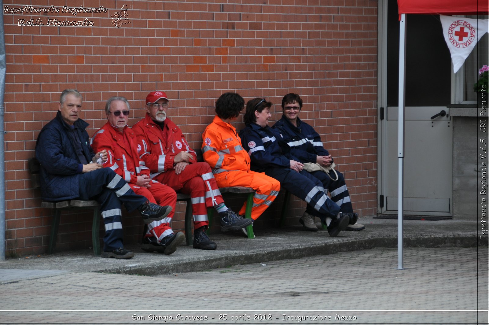 San Giorgio Canavese - 25 aprile 2012 - Inaugurazione Mezzo - Croce Rossa Italiana - Ispettorato Regionale Volontari del Soccorso Piemonte