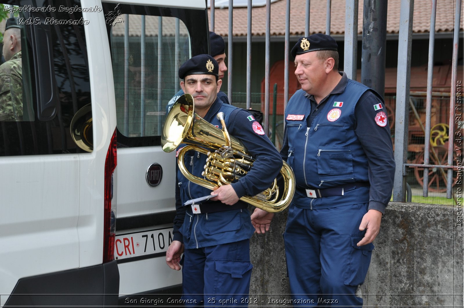 San Giorgio Canavese - 25 aprile 2012 - Inaugurazione Mezzo - Croce Rossa Italiana - Ispettorato Regionale Volontari del Soccorso Piemonte