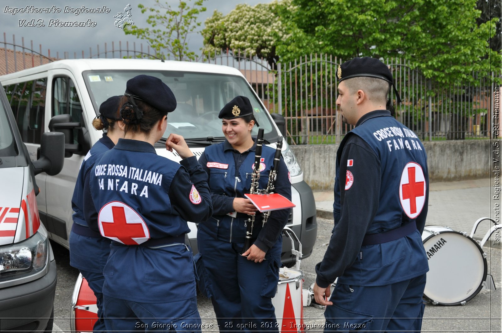 San Giorgio Canavese - 25 aprile 2012 - Inaugurazione Mezzo - Croce Rossa Italiana - Ispettorato Regionale Volontari del Soccorso Piemonte