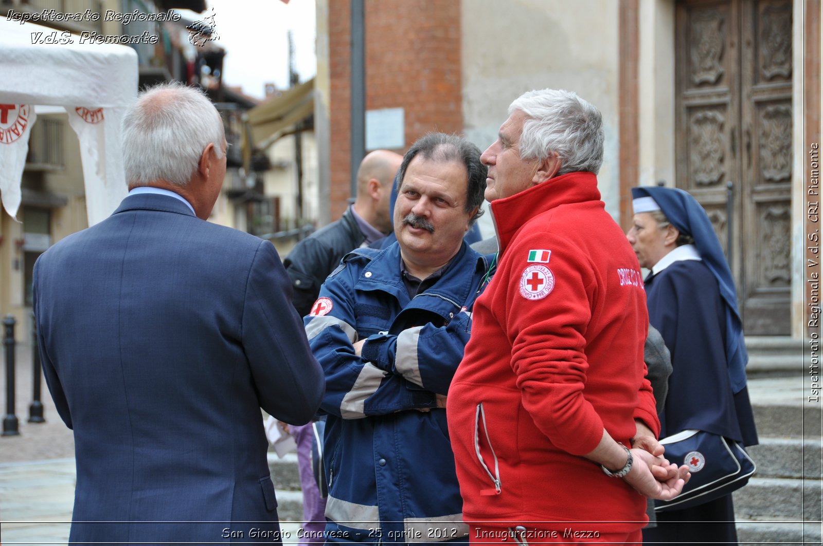 San Giorgio Canavese - 25 aprile 2012 - Inaugurazione Mezzo - Croce Rossa Italiana - Ispettorato Regionale Volontari del Soccorso Piemonte