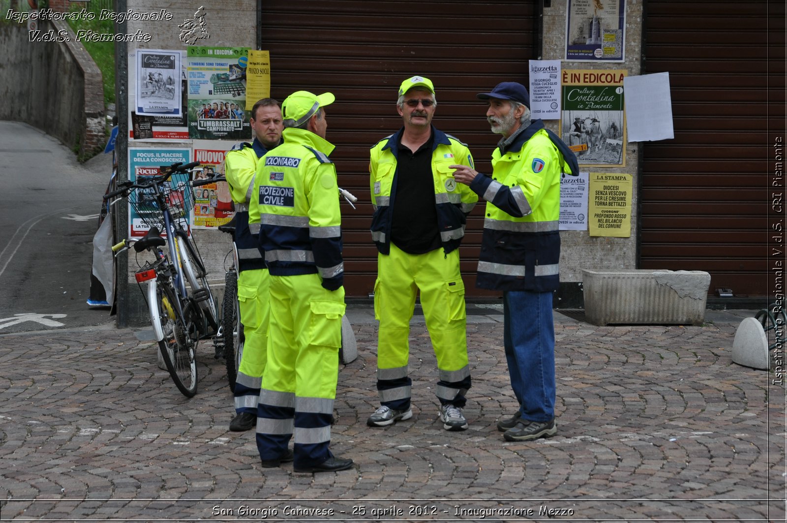 San Giorgio Canavese - 25 aprile 2012 - Inaugurazione Mezzo - Croce Rossa Italiana - Ispettorato Regionale Volontari del Soccorso Piemonte