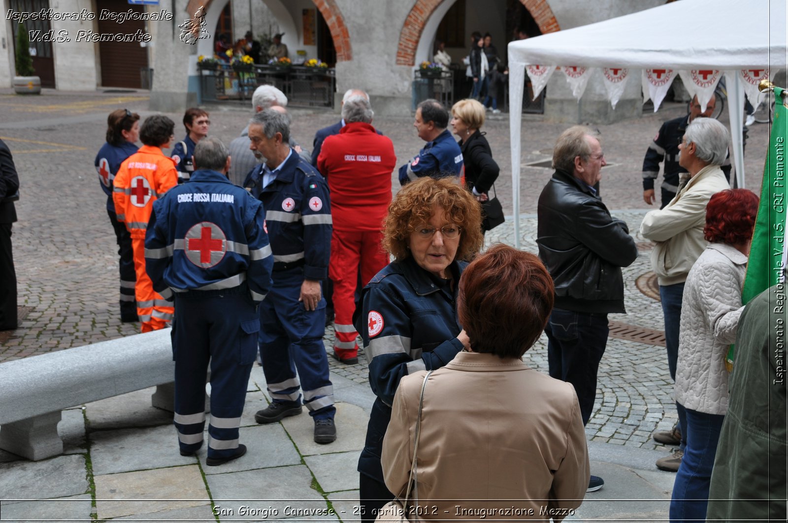 San Giorgio Canavese - 25 aprile 2012 - Inaugurazione Mezzo - Croce Rossa Italiana - Ispettorato Regionale Volontari del Soccorso Piemonte