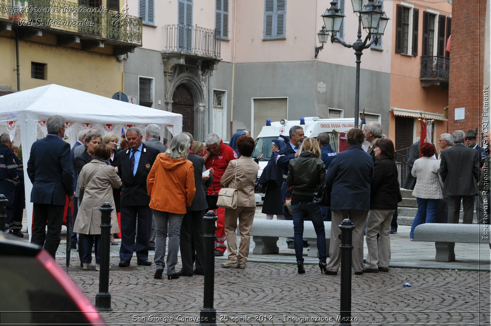 San Giorgio Canavese - 25 aprile 2012 - Inaugurazione Mezzo - Croce Rossa Italiana - Ispettorato Regionale Volontari del Soccorso Piemonte
