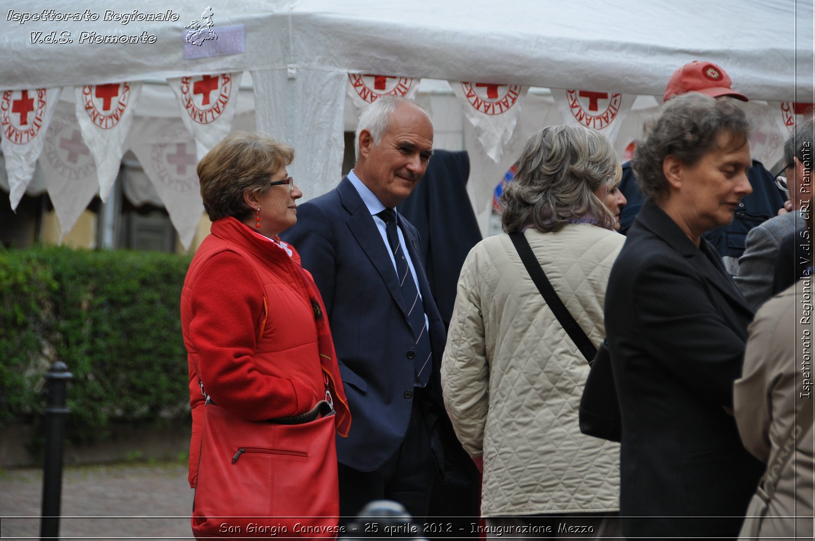 San Giorgio Canavese - 25 aprile 2012 - Inaugurazione Mezzo - Croce Rossa Italiana - Ispettorato Regionale Volontari del Soccorso Piemonte