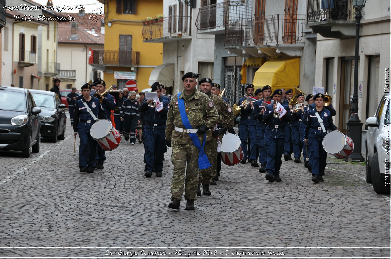 San Giorgio Canavese - 25 aprile 2012 - Inaugurazione Mezzo - Croce Rossa Italiana - Ispettorato Regionale Volontari del Soccorso Piemonte