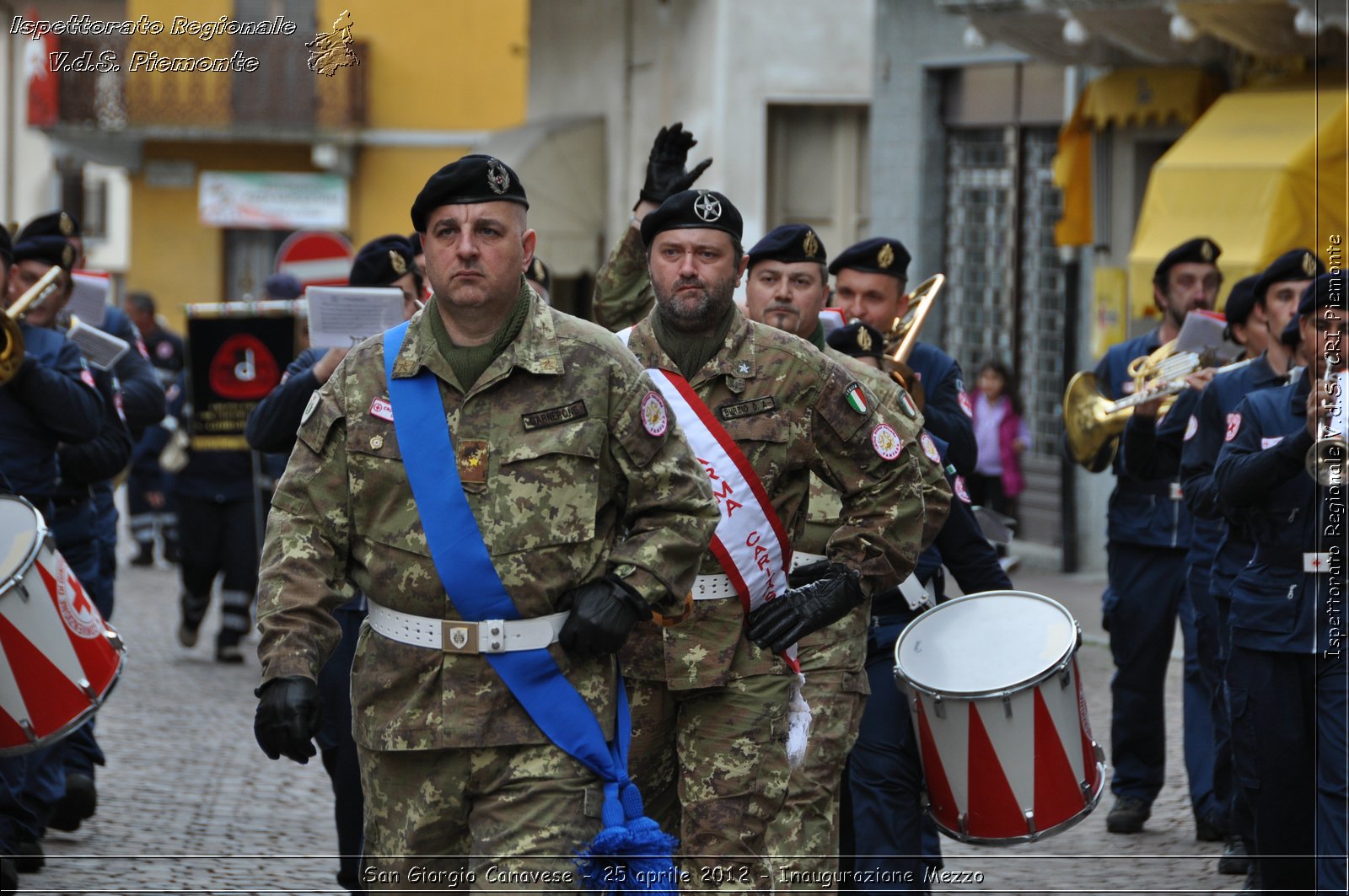 San Giorgio Canavese - 25 aprile 2012 - Inaugurazione Mezzo - Croce Rossa Italiana - Ispettorato Regionale Volontari del Soccorso Piemonte