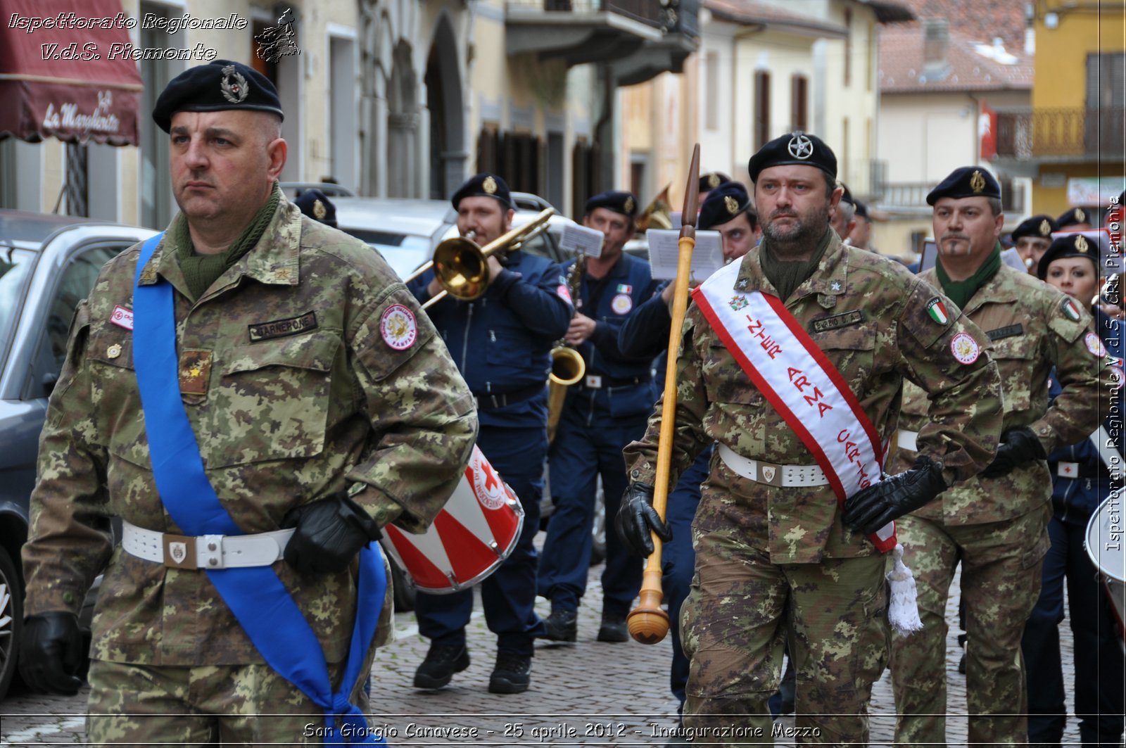 San Giorgio Canavese - 25 aprile 2012 - Inaugurazione Mezzo - Croce Rossa Italiana - Ispettorato Regionale Volontari del Soccorso Piemonte