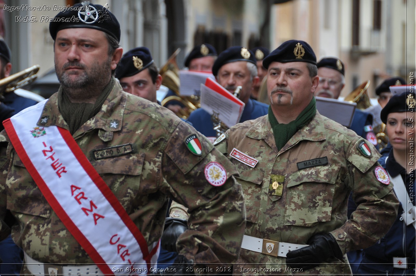 San Giorgio Canavese - 25 aprile 2012 - Inaugurazione Mezzo - Croce Rossa Italiana - Ispettorato Regionale Volontari del Soccorso Piemonte