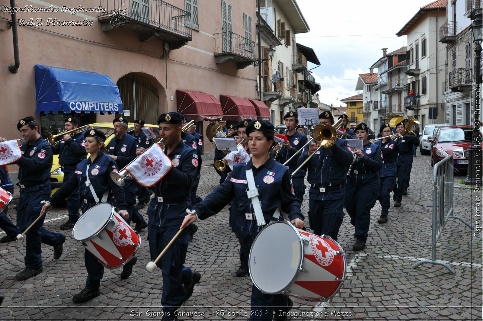 San Giorgio Canavese - 25 aprile 2012 - Inaugurazione Mezzo - Croce Rossa Italiana - Ispettorato Regionale Volontari del Soccorso Piemonte