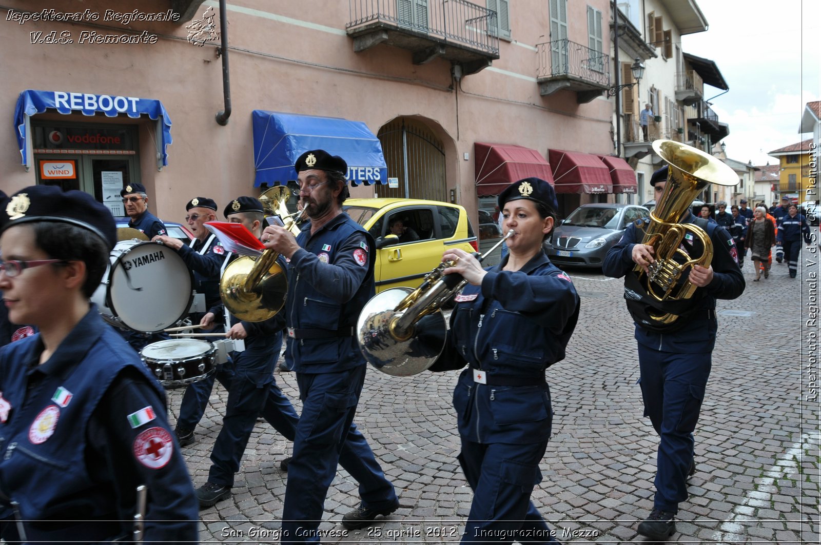 San Giorgio Canavese - 25 aprile 2012 - Inaugurazione Mezzo - Croce Rossa Italiana - Ispettorato Regionale Volontari del Soccorso Piemonte