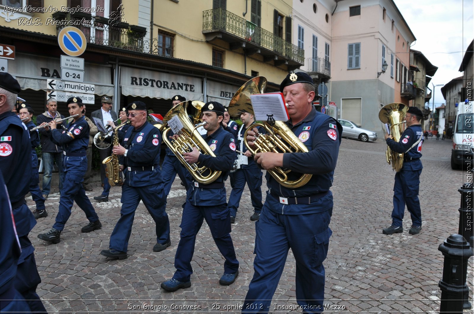 San Giorgio Canavese - 25 aprile 2012 - Inaugurazione Mezzo - Croce Rossa Italiana - Ispettorato Regionale Volontari del Soccorso Piemonte