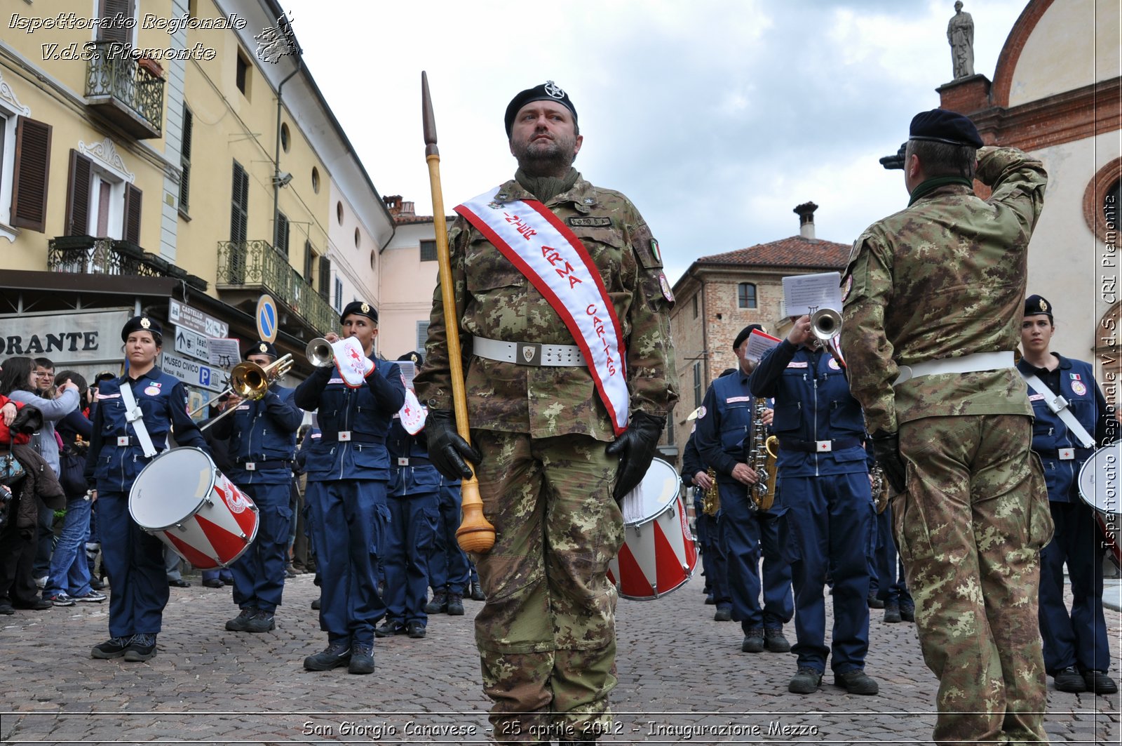 San Giorgio Canavese - 25 aprile 2012 - Inaugurazione Mezzo - Croce Rossa Italiana - Ispettorato Regionale Volontari del Soccorso Piemonte