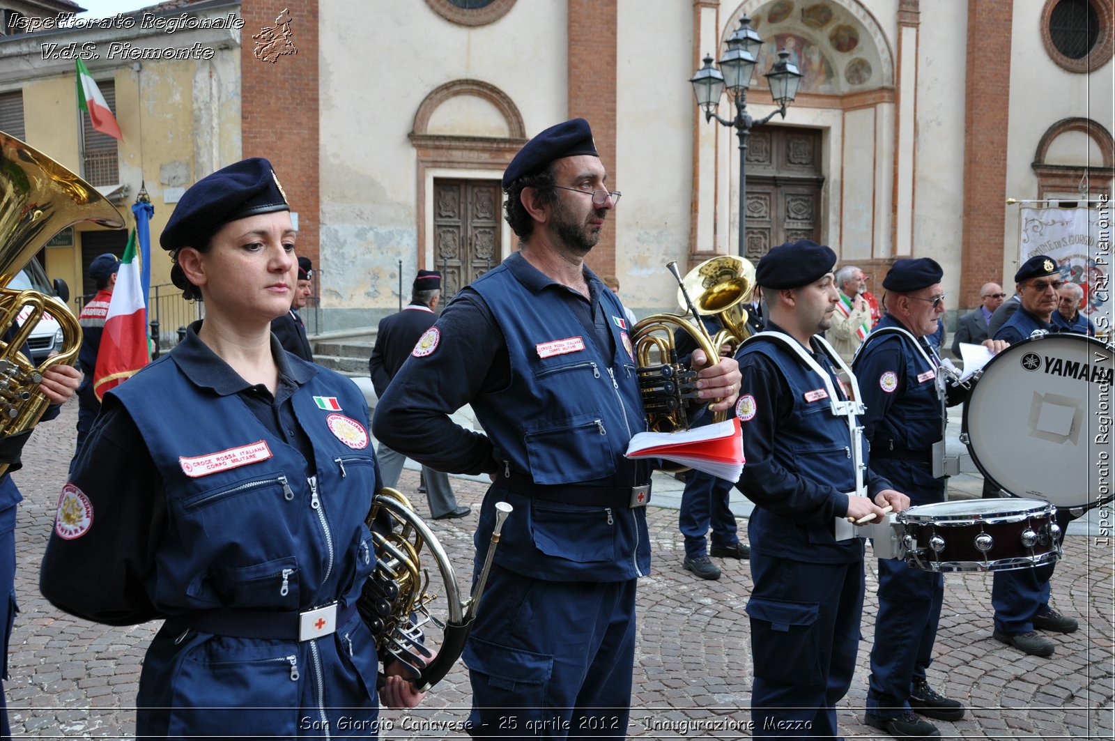 San Giorgio Canavese - 25 aprile 2012 - Inaugurazione Mezzo - Croce Rossa Italiana - Ispettorato Regionale Volontari del Soccorso Piemonte