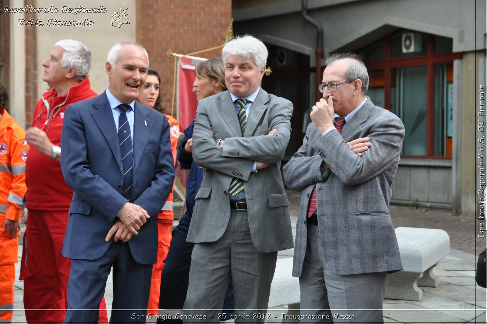 San Giorgio Canavese - 25 aprile 2012 - Inaugurazione Mezzo - Croce Rossa Italiana - Ispettorato Regionale Volontari del Soccorso Piemonte