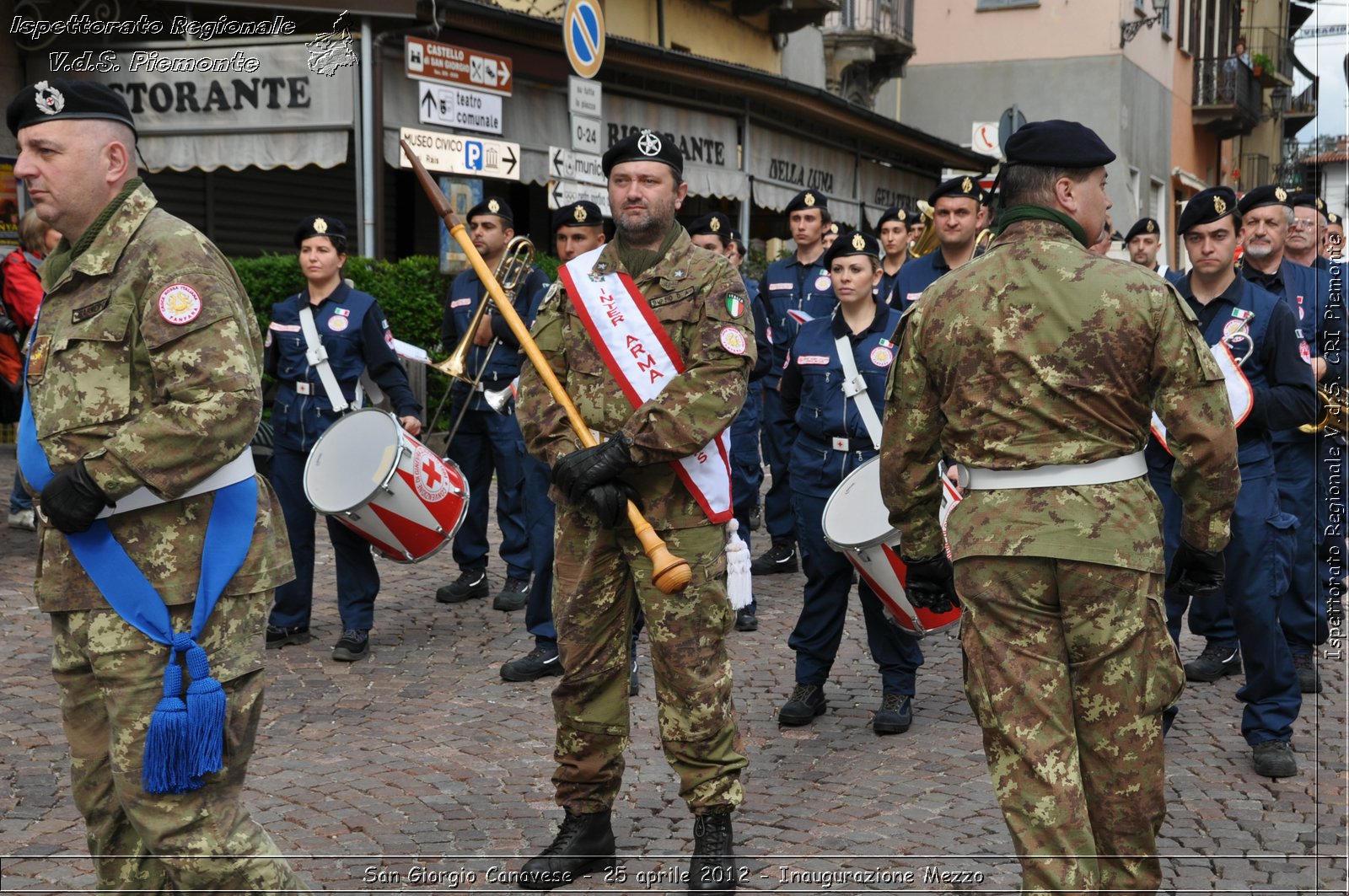 San Giorgio Canavese - 25 aprile 2012 - Inaugurazione Mezzo - Croce Rossa Italiana - Ispettorato Regionale Volontari del Soccorso Piemonte