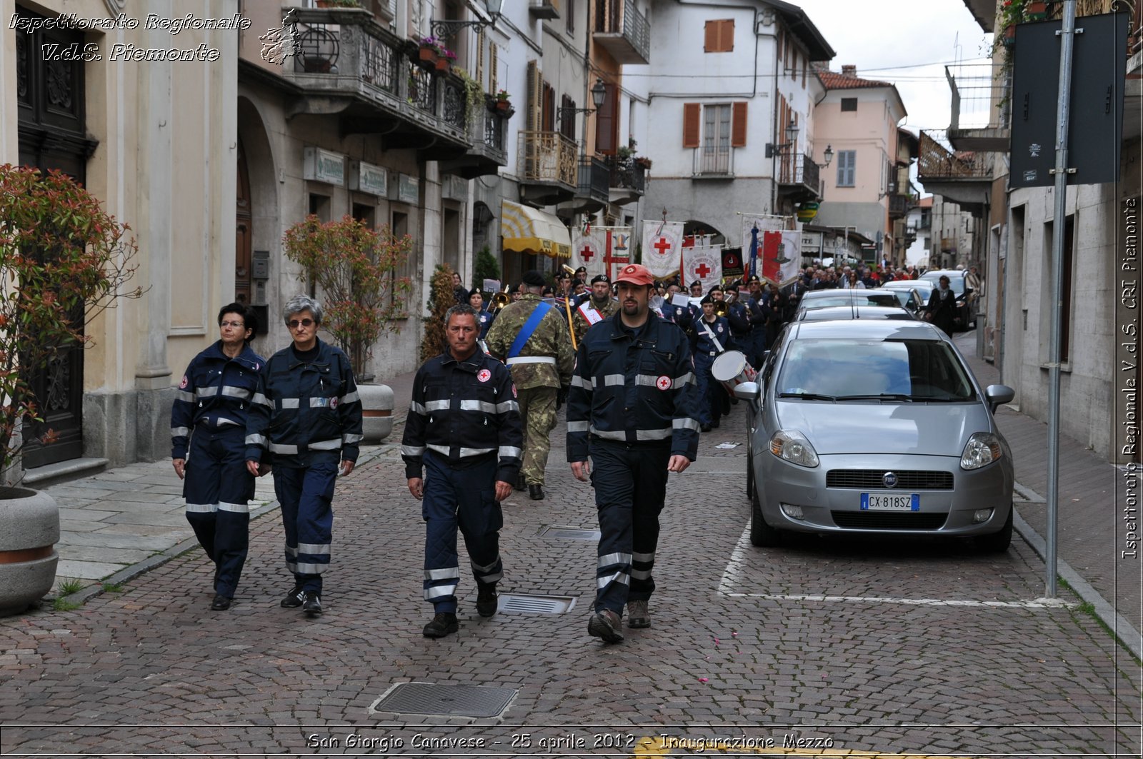 San Giorgio Canavese - 25 aprile 2012 - Inaugurazione Mezzo - Croce Rossa Italiana - Ispettorato Regionale Volontari del Soccorso Piemonte