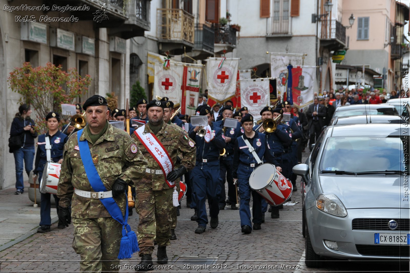 San Giorgio Canavese - 25 aprile 2012 - Inaugurazione Mezzo - Croce Rossa Italiana - Ispettorato Regionale Volontari del Soccorso Piemonte