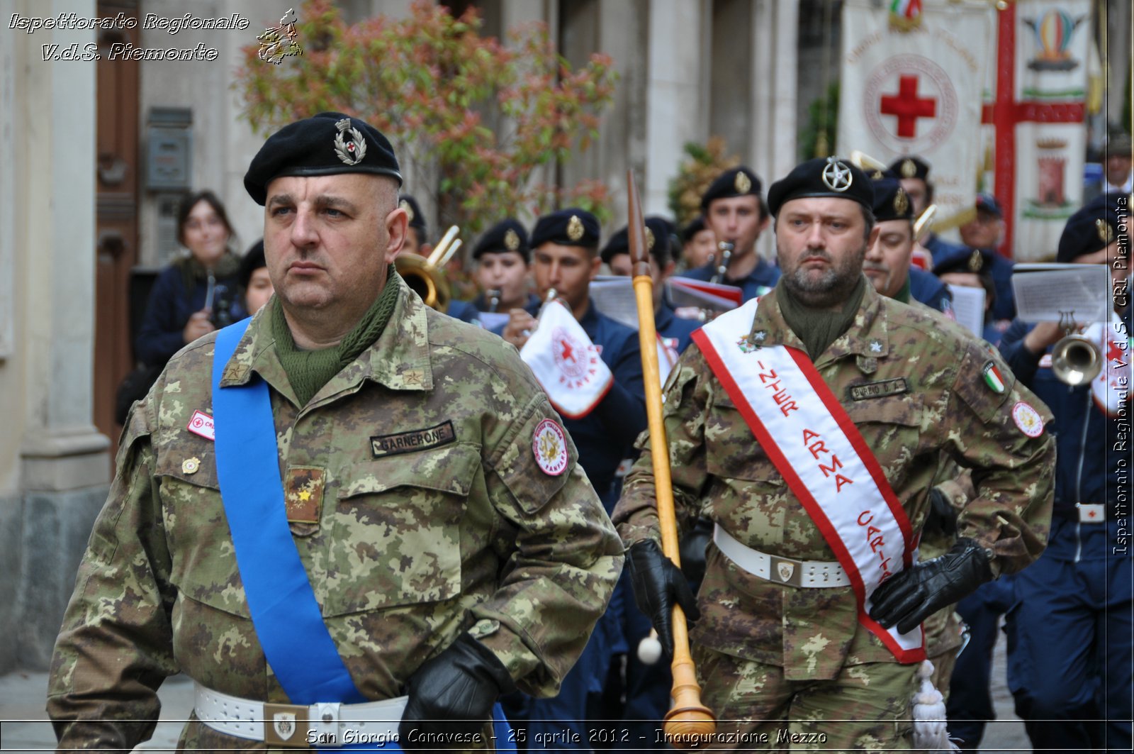 San Giorgio Canavese - 25 aprile 2012 - Inaugurazione Mezzo - Croce Rossa Italiana - Ispettorato Regionale Volontari del Soccorso Piemonte