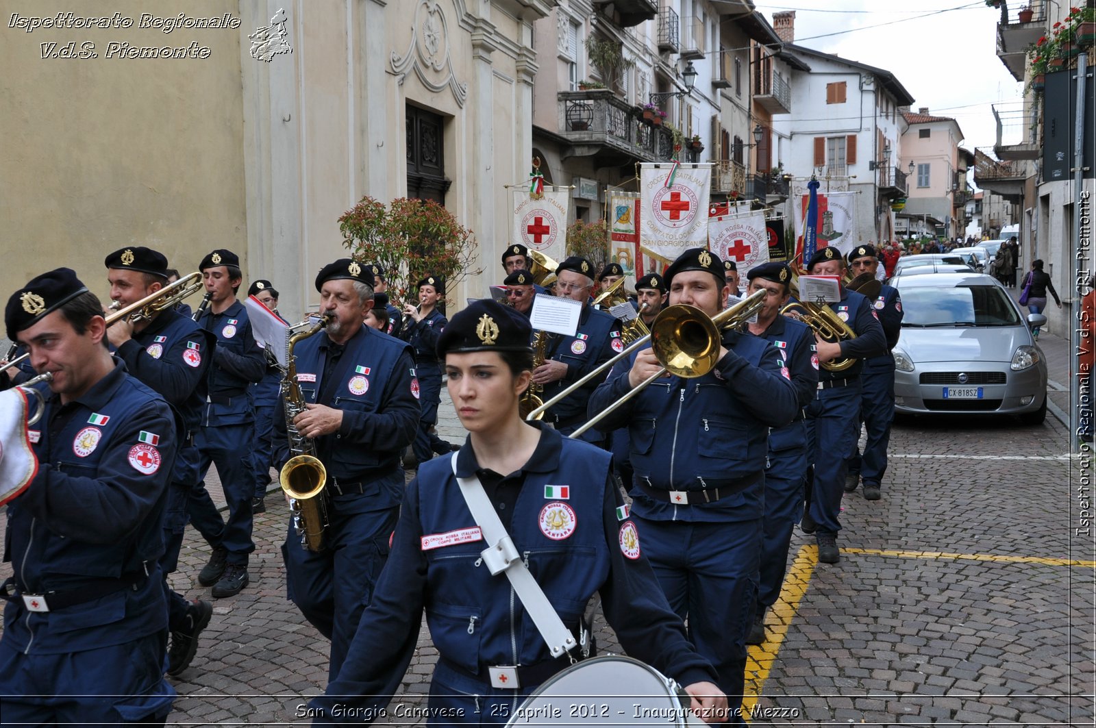 San Giorgio Canavese - 25 aprile 2012 - Inaugurazione Mezzo - Croce Rossa Italiana - Ispettorato Regionale Volontari del Soccorso Piemonte