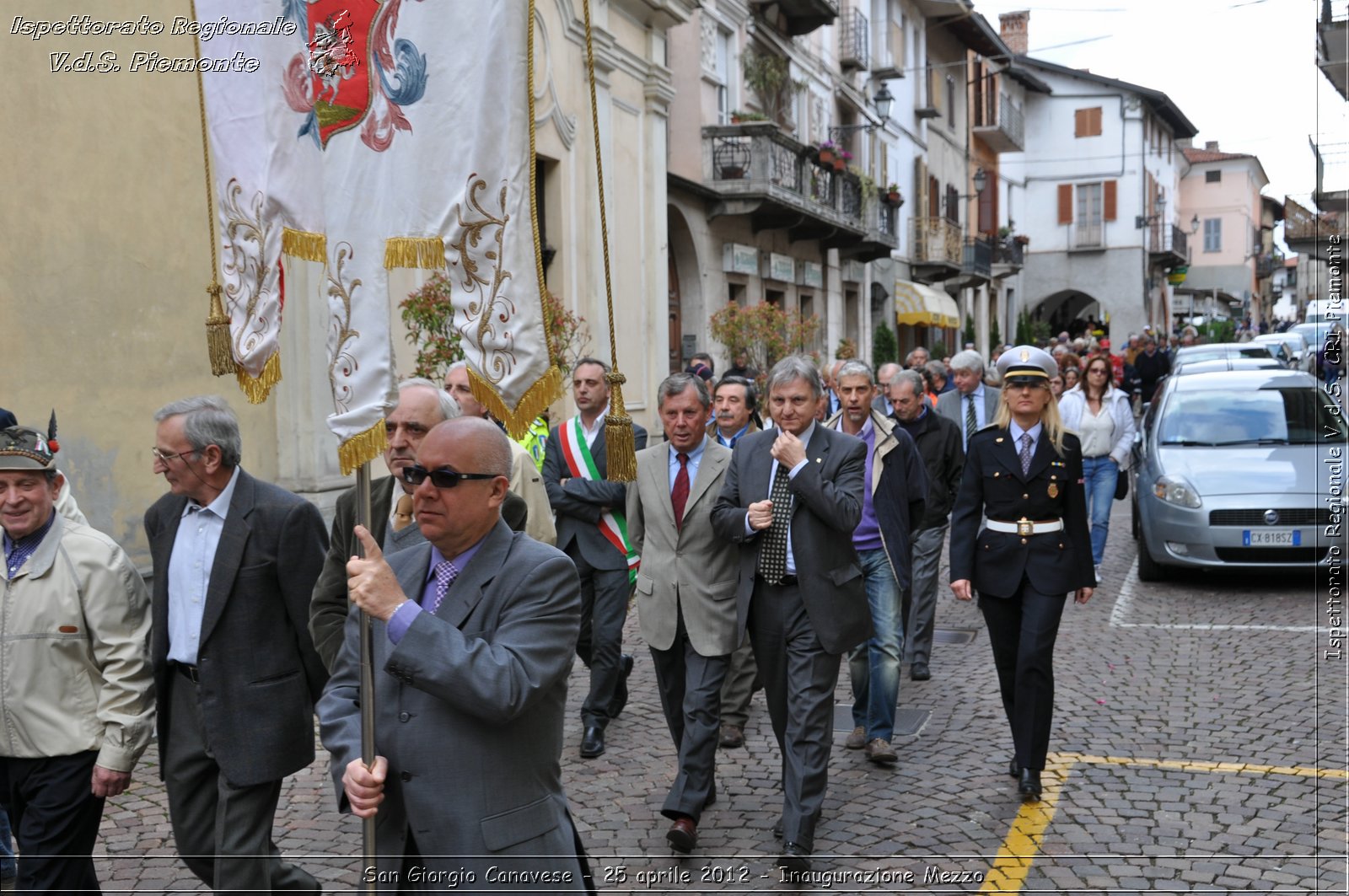 San Giorgio Canavese - 25 aprile 2012 - Inaugurazione Mezzo - Croce Rossa Italiana - Ispettorato Regionale Volontari del Soccorso Piemonte