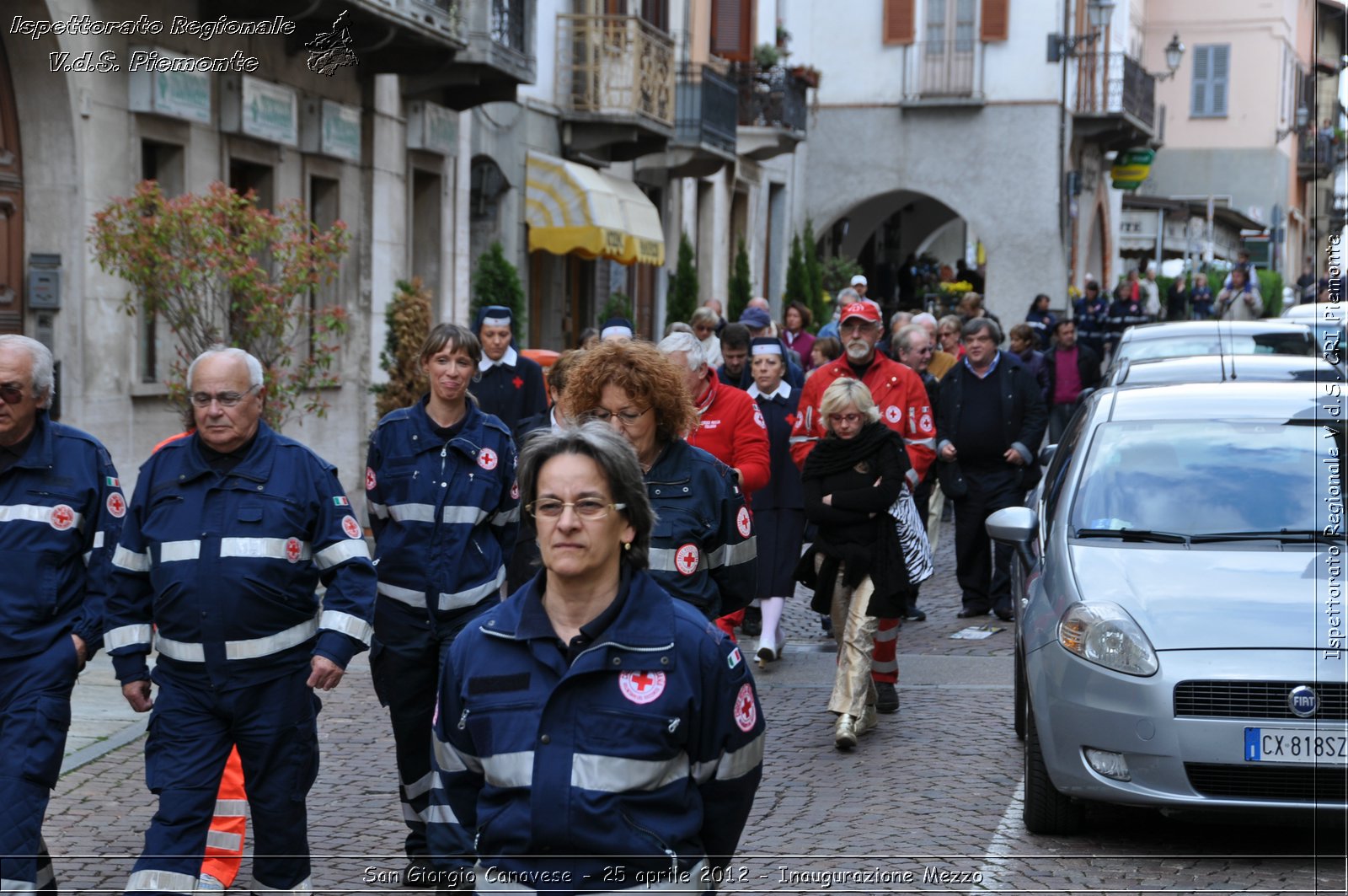 San Giorgio Canavese - 25 aprile 2012 - Inaugurazione Mezzo - Croce Rossa Italiana - Ispettorato Regionale Volontari del Soccorso Piemonte