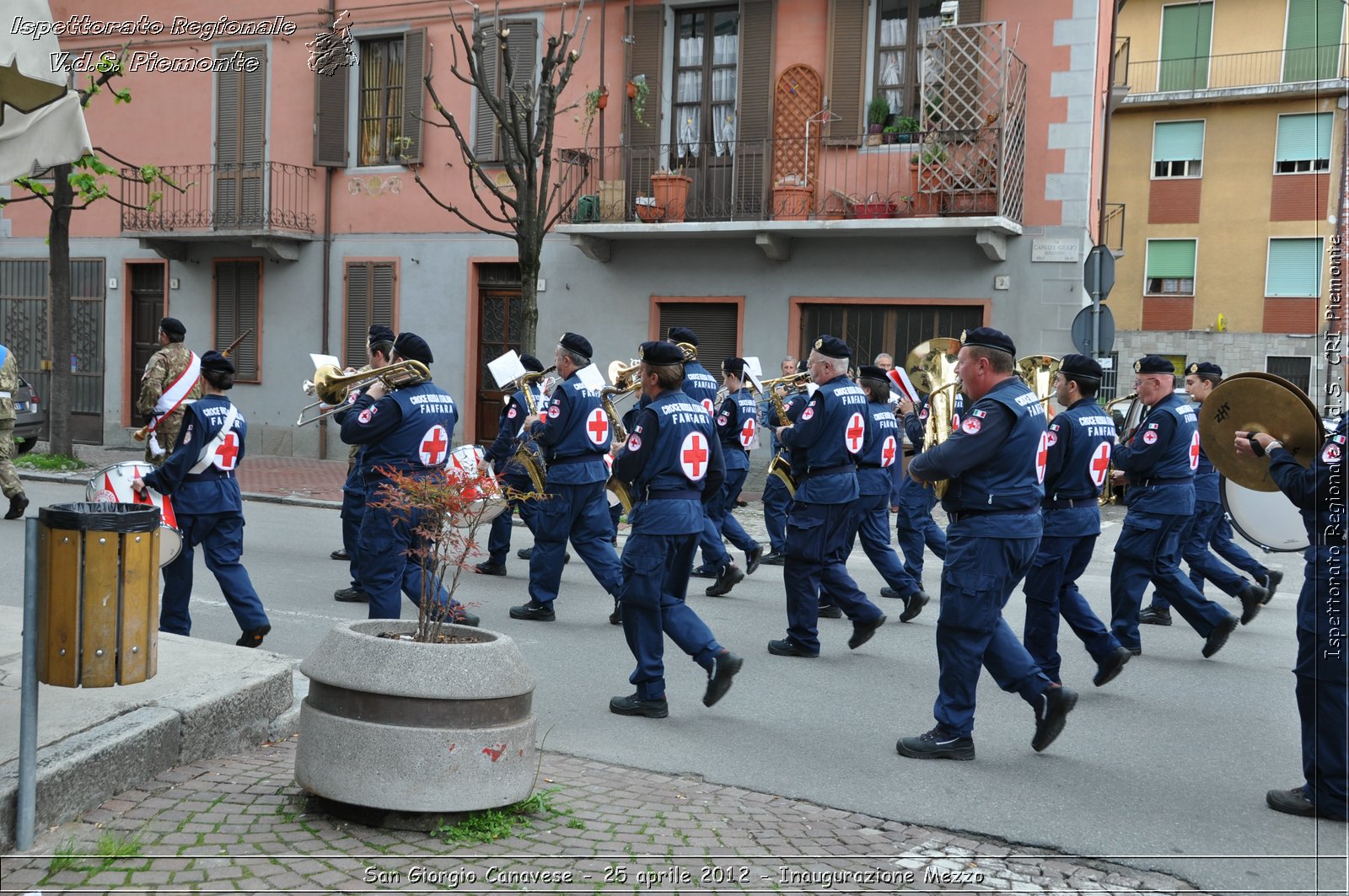 San Giorgio Canavese - 25 aprile 2012 - Inaugurazione Mezzo - Croce Rossa Italiana - Ispettorato Regionale Volontari del Soccorso Piemonte