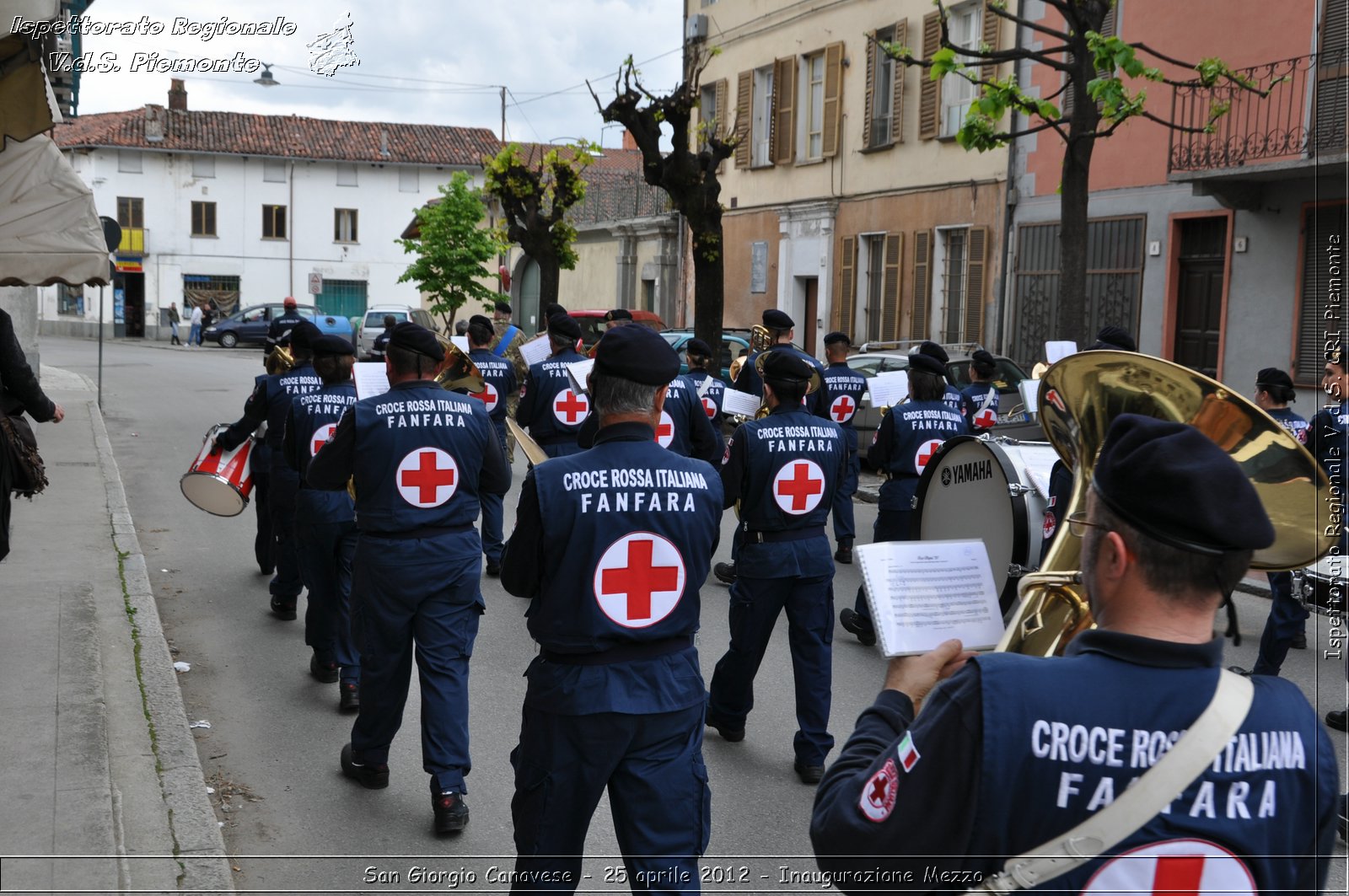 San Giorgio Canavese - 25 aprile 2012 - Inaugurazione Mezzo - Croce Rossa Italiana - Ispettorato Regionale Volontari del Soccorso Piemonte