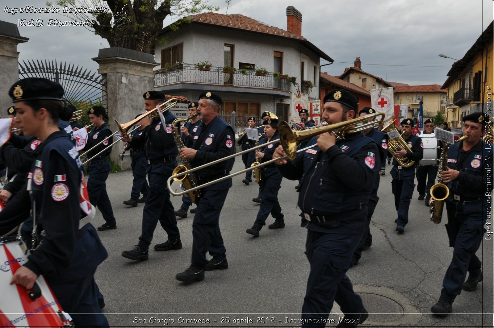 San Giorgio Canavese - 25 aprile 2012 - Inaugurazione Mezzo - Croce Rossa Italiana - Ispettorato Regionale Volontari del Soccorso Piemonte