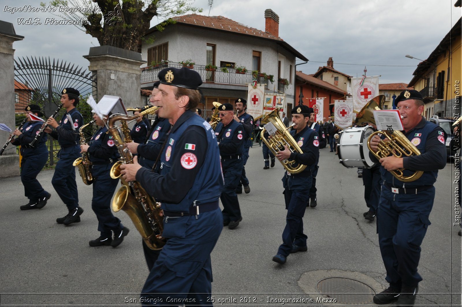 San Giorgio Canavese - 25 aprile 2012 - Inaugurazione Mezzo - Croce Rossa Italiana - Ispettorato Regionale Volontari del Soccorso Piemonte