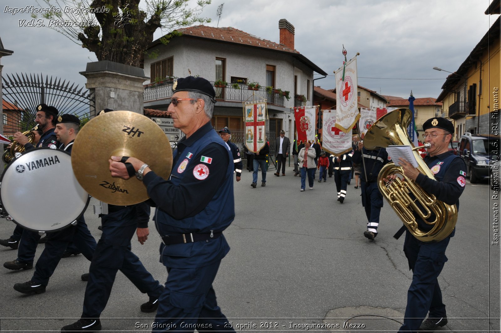 San Giorgio Canavese - 25 aprile 2012 - Inaugurazione Mezzo - Croce Rossa Italiana - Ispettorato Regionale Volontari del Soccorso Piemonte