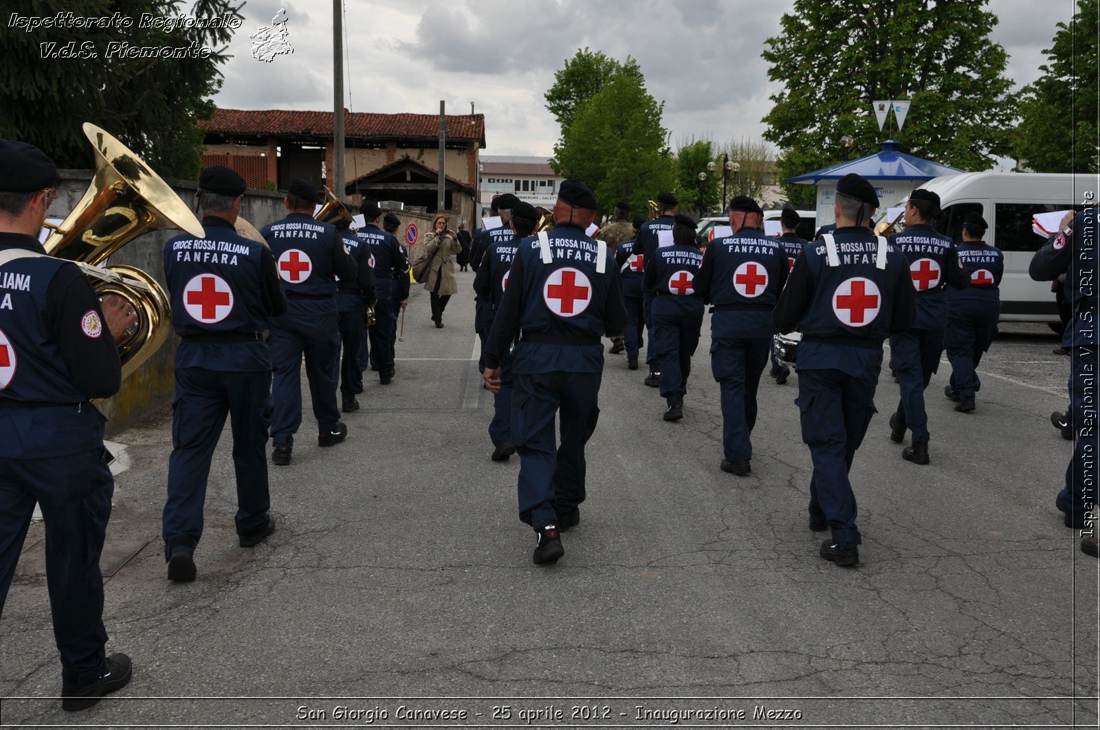 San Giorgio Canavese - 25 aprile 2012 - Inaugurazione Mezzo - Croce Rossa Italiana - Ispettorato Regionale Volontari del Soccorso Piemonte