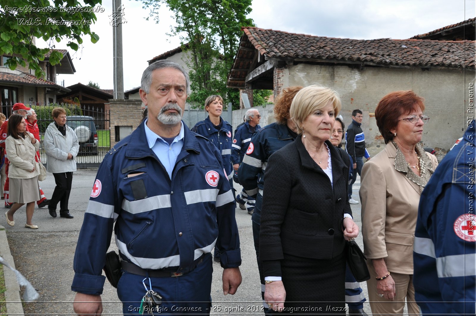 San Giorgio Canavese - 25 aprile 2012 - Inaugurazione Mezzo - Croce Rossa Italiana - Ispettorato Regionale Volontari del Soccorso Piemonte