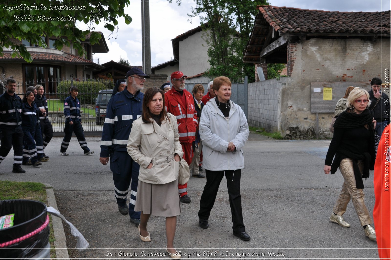 San Giorgio Canavese - 25 aprile 2012 - Inaugurazione Mezzo - Croce Rossa Italiana - Ispettorato Regionale Volontari del Soccorso Piemonte